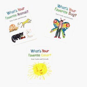 🆕 Bundle Of 3 Eric Carle And Friends Colorful Board Books